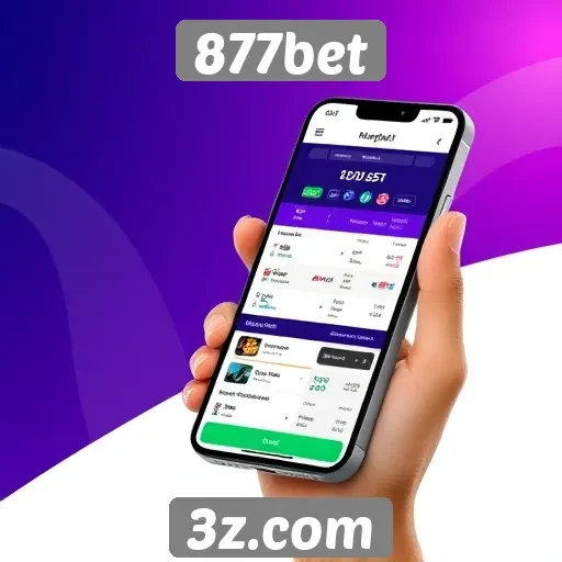 Experiência de usuário aprimorada no site 877bet